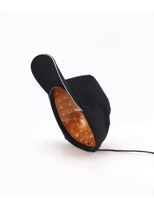 LED-laserkeps med rött ljus